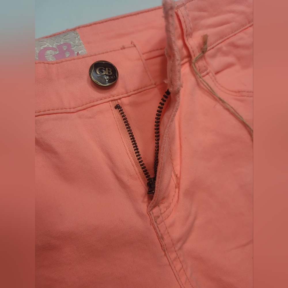 ❤️GB GIRLS SKINNY JEANS  SIZE 12  COLOR TANGERINE - TANGO - Picture 7 of 13